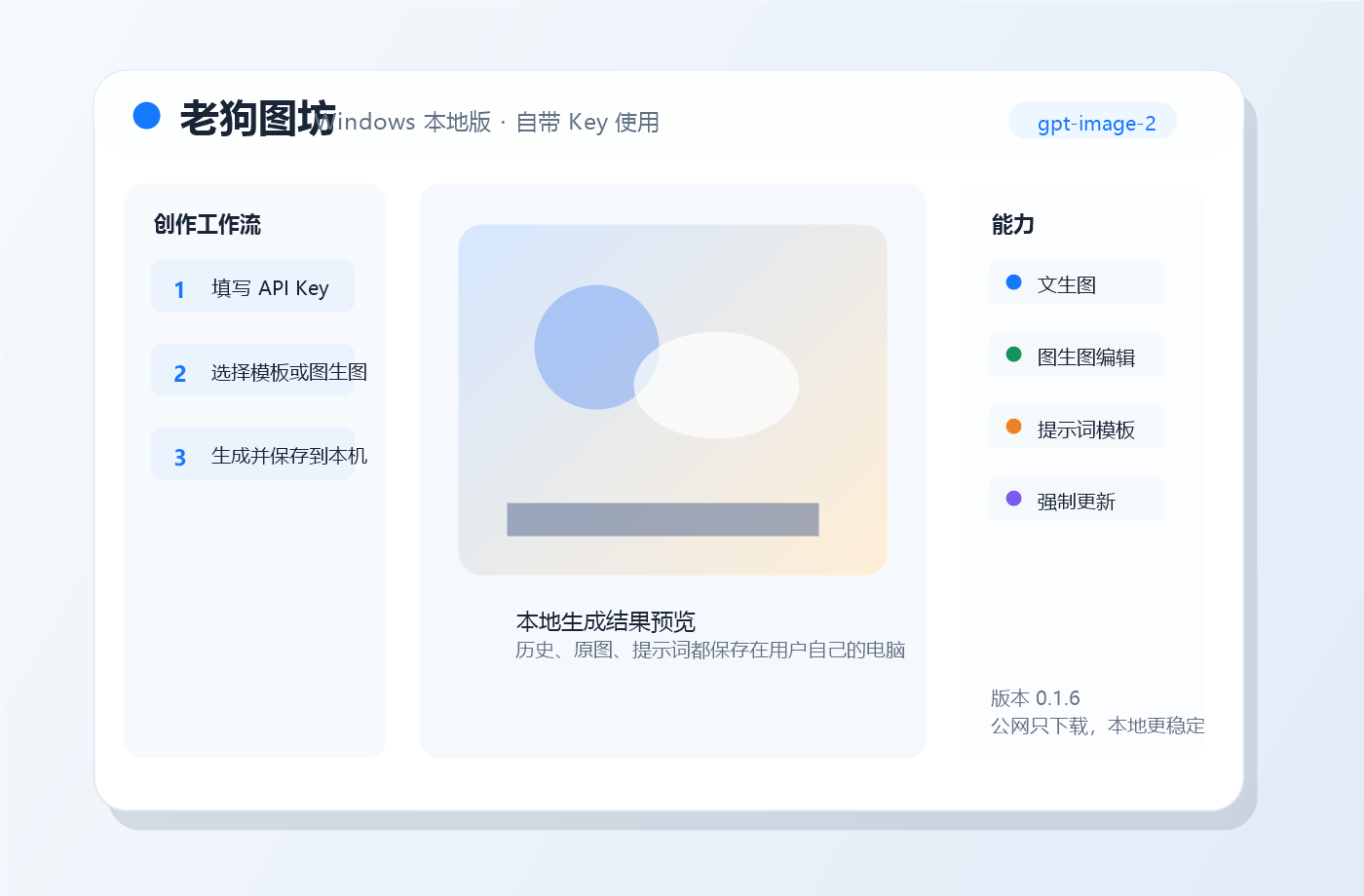 老狗图坊本地版界面预览